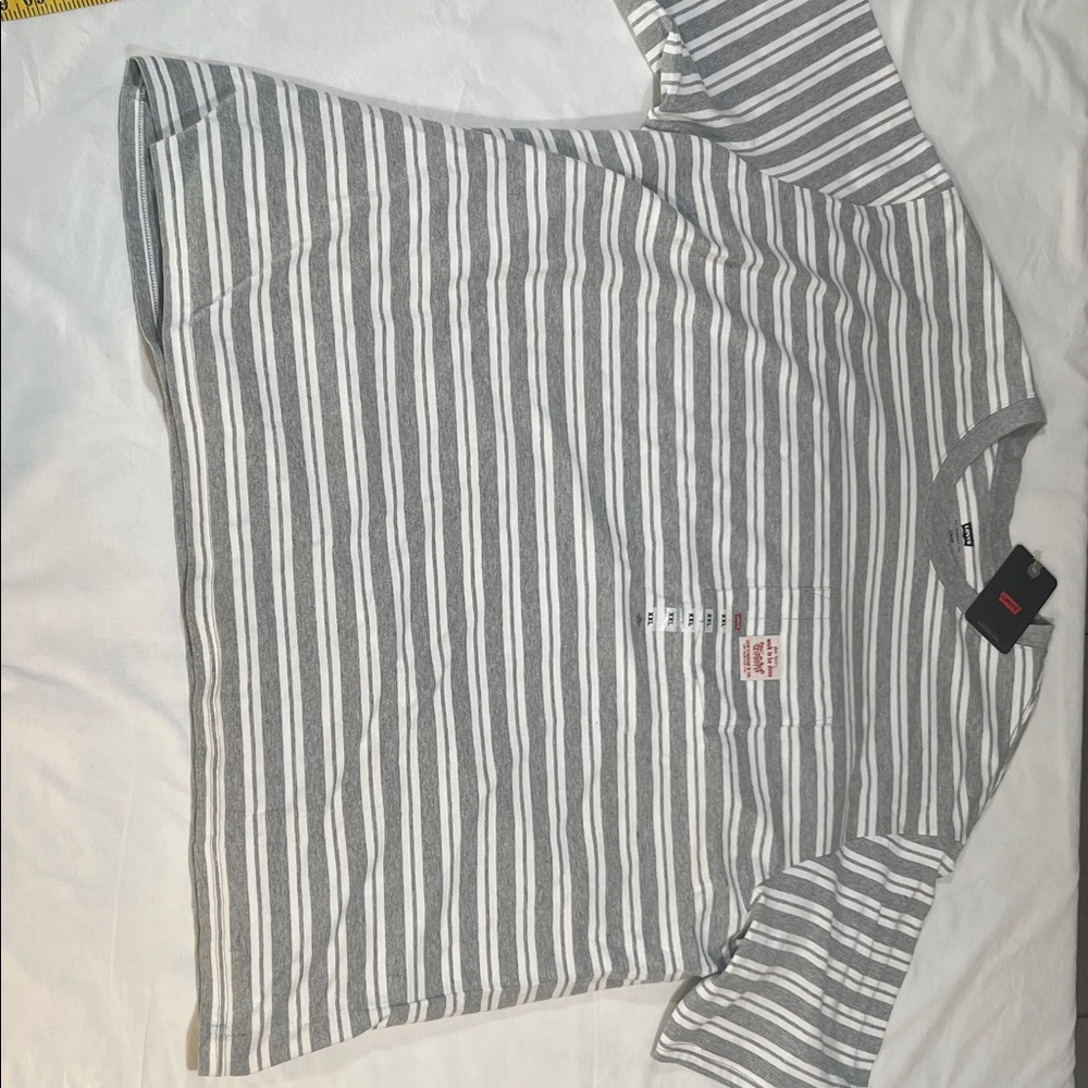 Levi's Striped Short Sleeve Tee